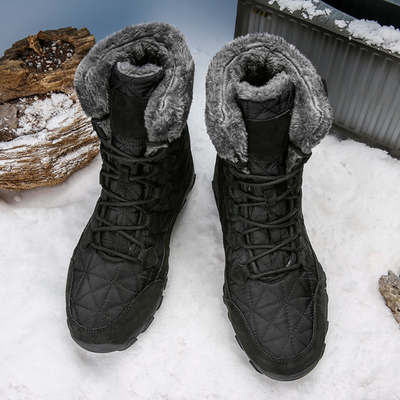 Warme gesteppte Winterstiefel für Männer