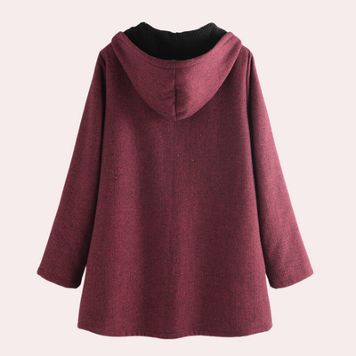 Leichte Kapuzenjacke mit Taschen für Damen