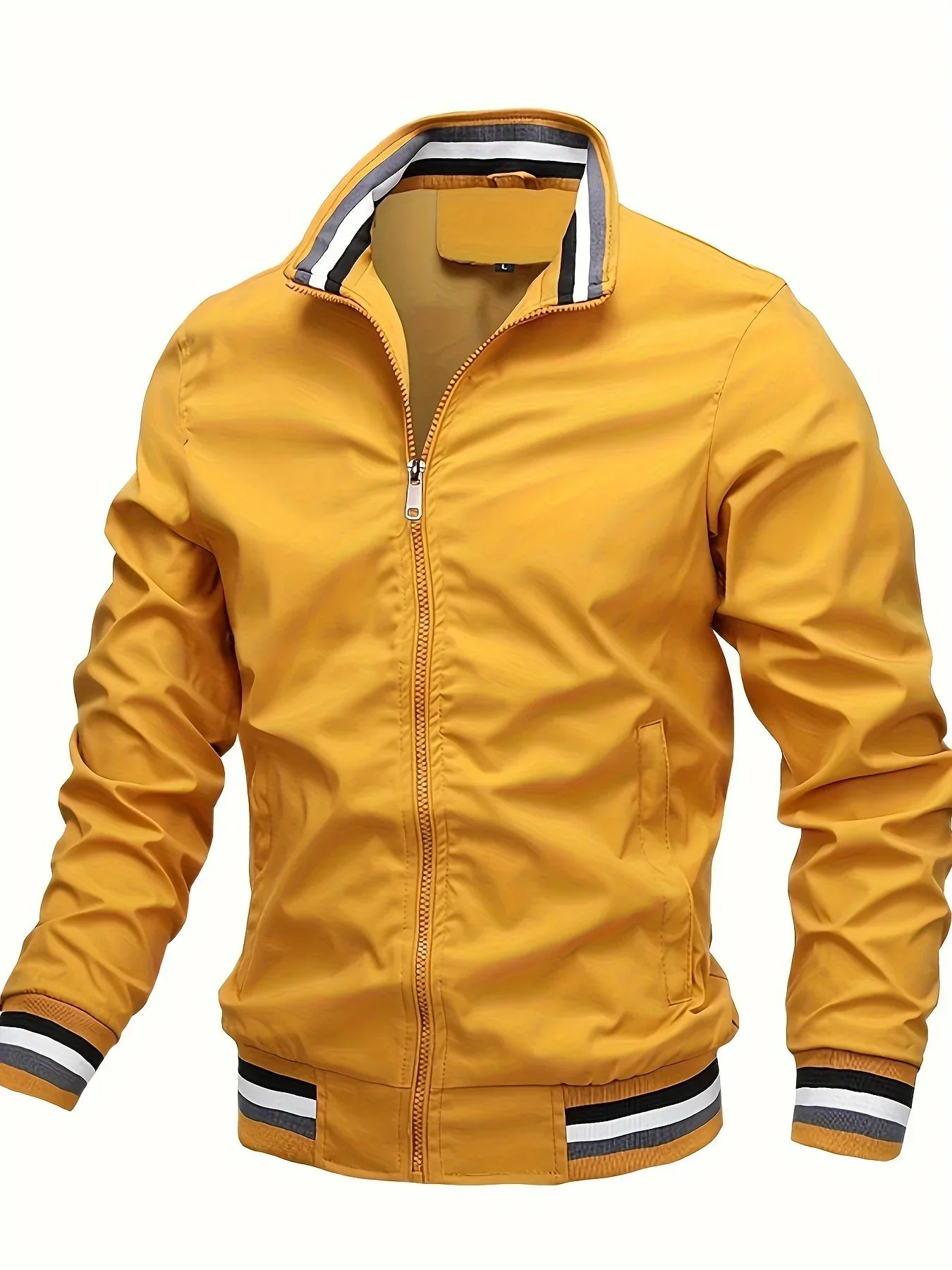 Herren Bomber Übergangsjacke mit Kragen - Sportlich & Vielseitig
