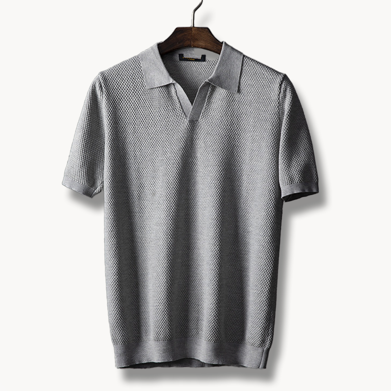 Luxe Herren Poloshirt aus peruanischer Baumwolle