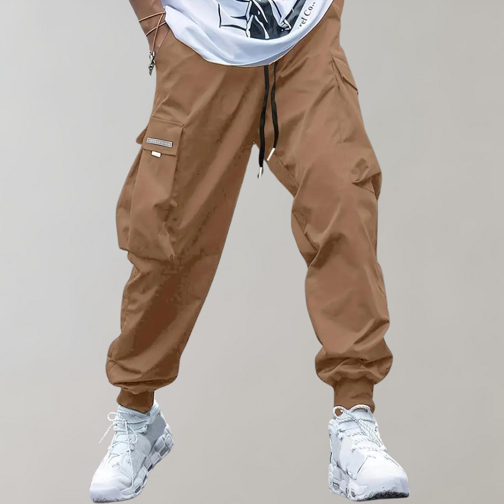 Cargo-Jogger - Elastische Taille - Taschen - Cargo-Hosen - Herren-Jogger