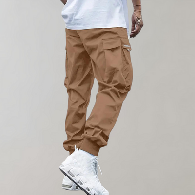 Cargo-Jogger - Elastische Taille - Taschen - Cargo-Hosen - Herren-Jogger