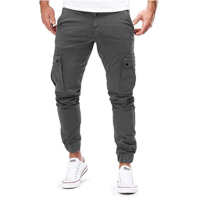 Cargo-Jogger – Stretch-Cargohose für Herren mit schmaler Passform und Taschen