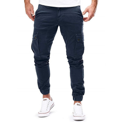 Cargo-Jogger – Stretch-Cargohose für Herren mit schmaler Passform und Taschen