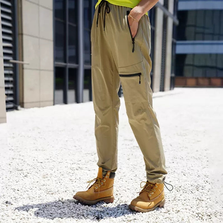 Schnelltrocknende UPF 50+ Sommer-Cargo-Wanderhose für Frauen – Leichter und bequemer Sonnenschutz