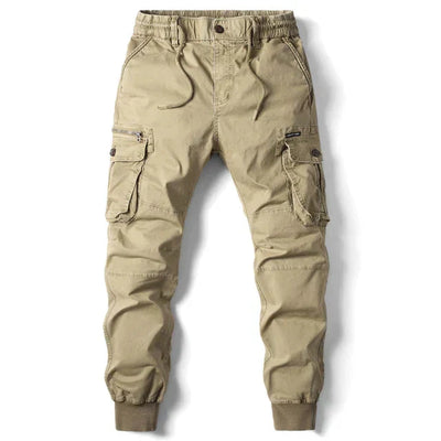 Cargohosen | Kordelzug | Elastische Taille | Herrenhosen | Jogginghosen