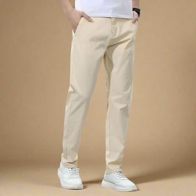 Chinohose für Herren - Leichte Regular-Fit Sommerstoffhose