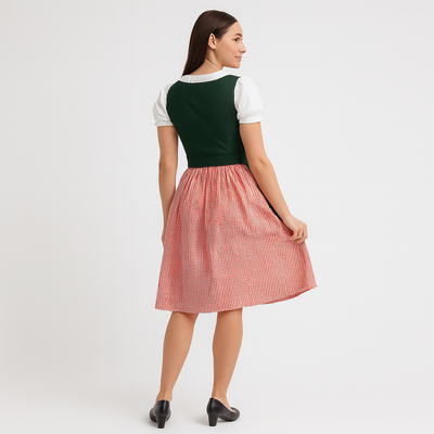 Dirndl Kleid Damen – Traditionell Trachtenkleid für Oktoberfest