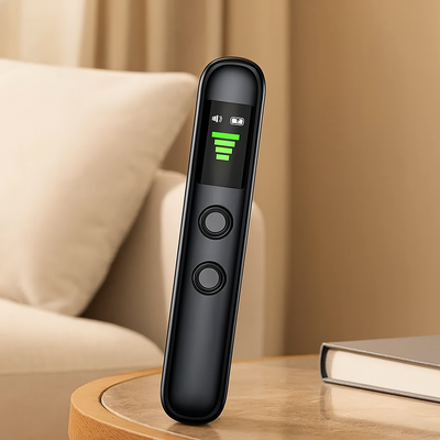 Versteckte Kameras erkennen – Tragbarer Anti-Spionage-RF-Signal-Scanner & Wanzendetektor