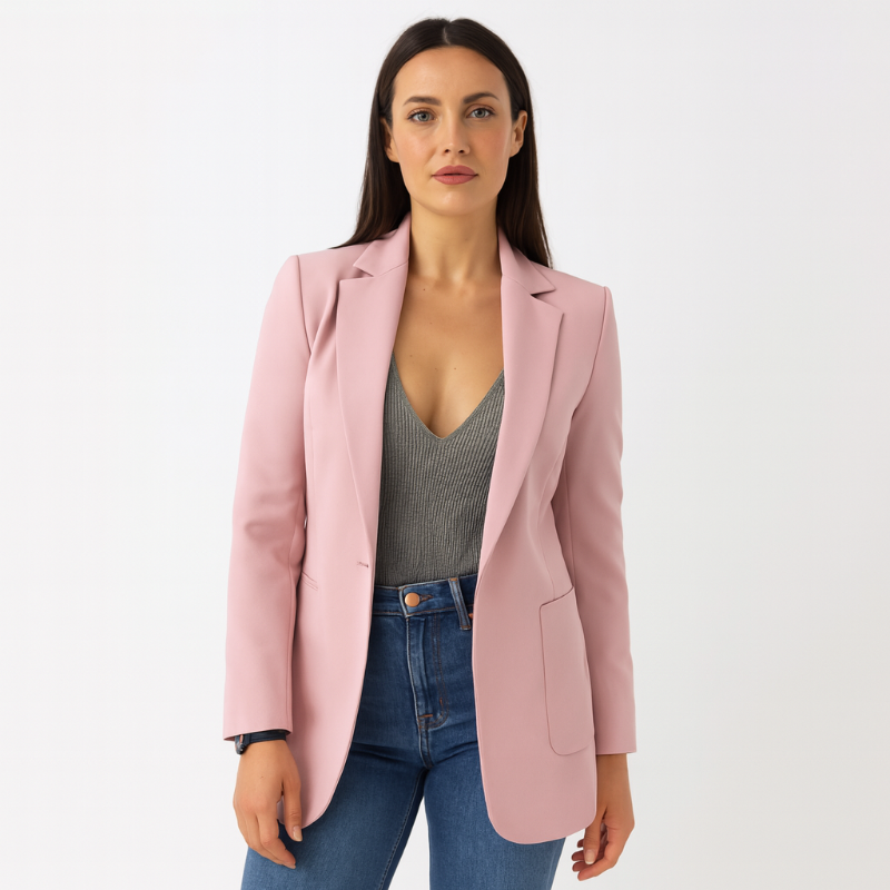 Damen Longblazer – Eleganter Blazer für Stilvolle Outfits