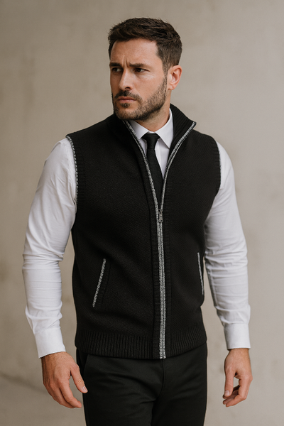 Herrenweste – Zeitloses Design, vielseitige Weste für Arbeit und Freizeit