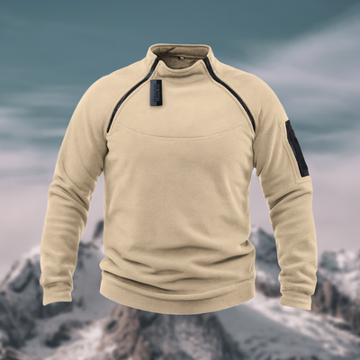 Taktischer Herren-Fleecepullover mit Taschen – vielseitig einsetzbar für Outdoor-Aktivitäten