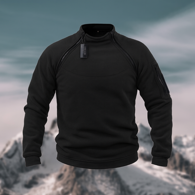 Taktischer Herren-Fleecepullover mit Taschen – vielseitig einsetzbar für Outdoor-Aktivitäten