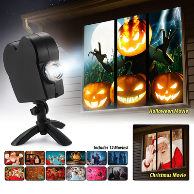 PhantomGlow | Geisterhaus-Halloween-Projektor