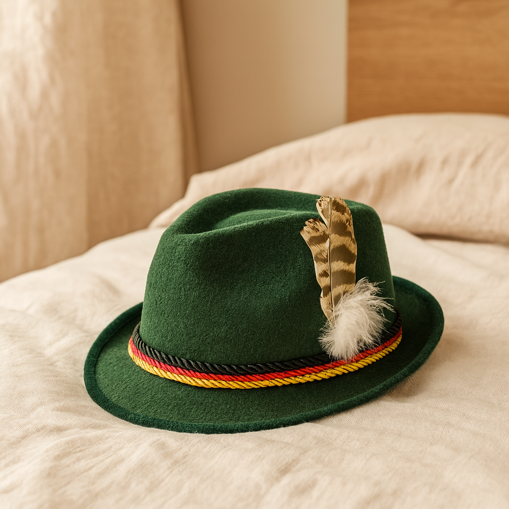 Oktoberfest Hut Herren – Münchner Jazzhut im Bayerischen Stil