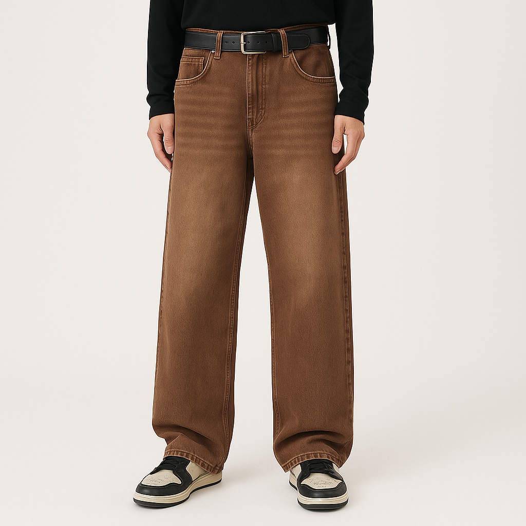 4Legend – Herren Flare Jeans – Lässiger Streetstyle, Taschen, reifer Look