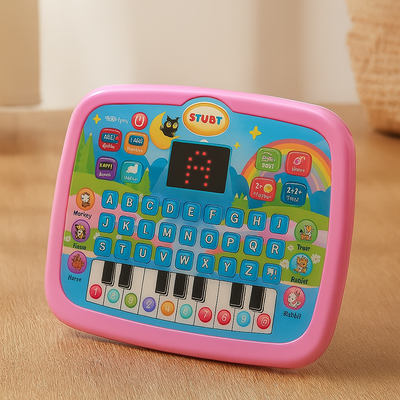 Lern-Tablet für Kinder – Buchstaben, Zahlen, Geräusche & Klaviertasten