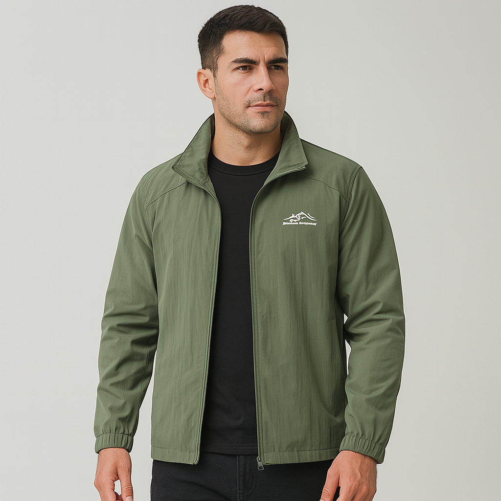 Ethan Herrenjacke – Leichter Freizeitmantel mit Reißverschluss