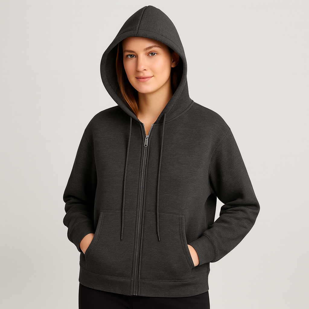 Vivienne Eleganter Wollmantel – Damen Winter Trenchcoat