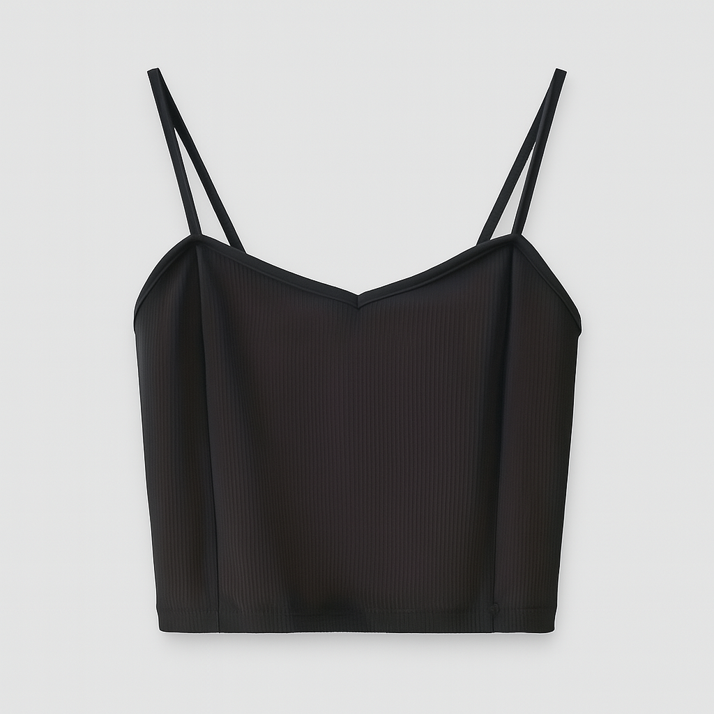 Damen 3-teiliges Set – Kapuzenpullover, Tanktop mit Knoten & High-Waist-Yogahose