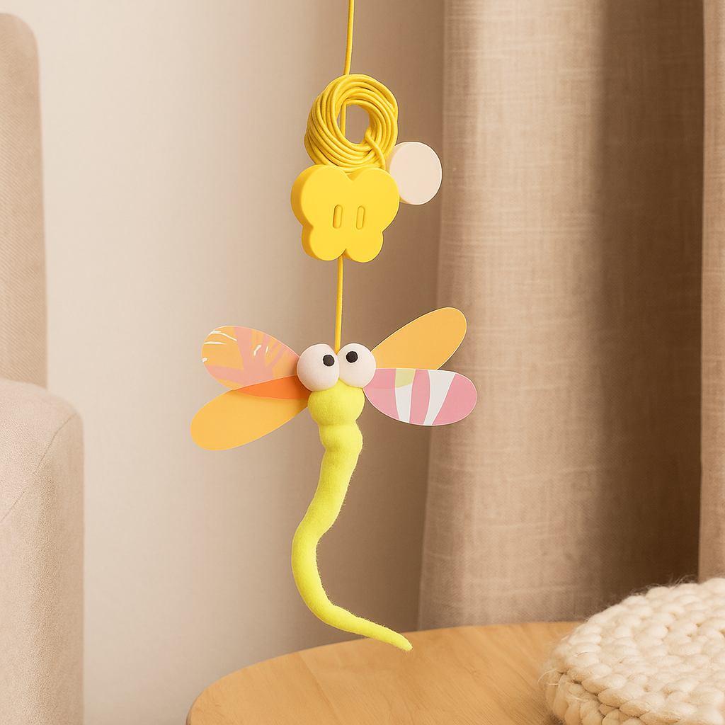 PawPlay – Herausnehmbares, hängendes, interaktives Katzenspielzeug für unendlichen Spaß