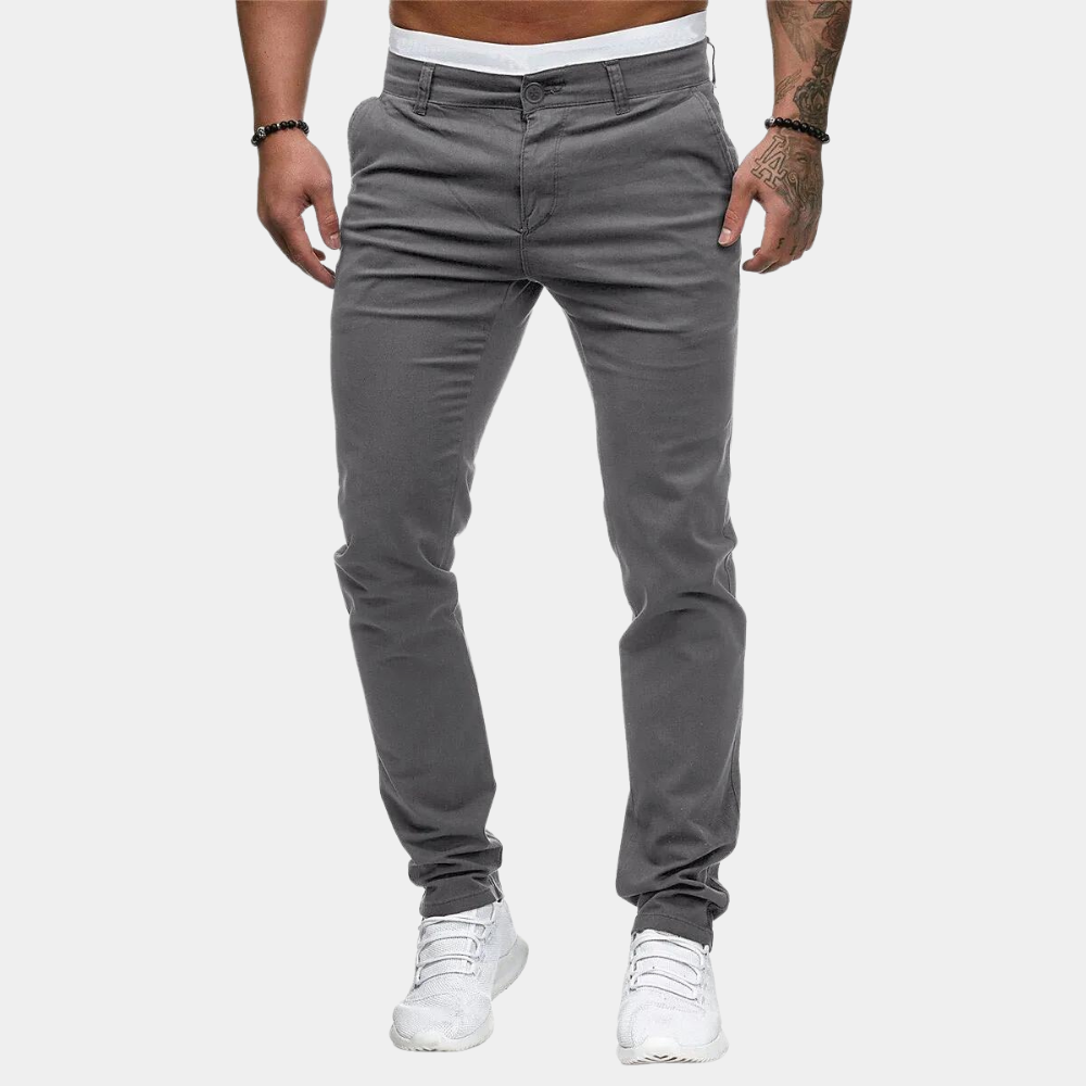 Chinos – Bequeme Stretch-Chino-Hose mit schmaler Passform für Herren