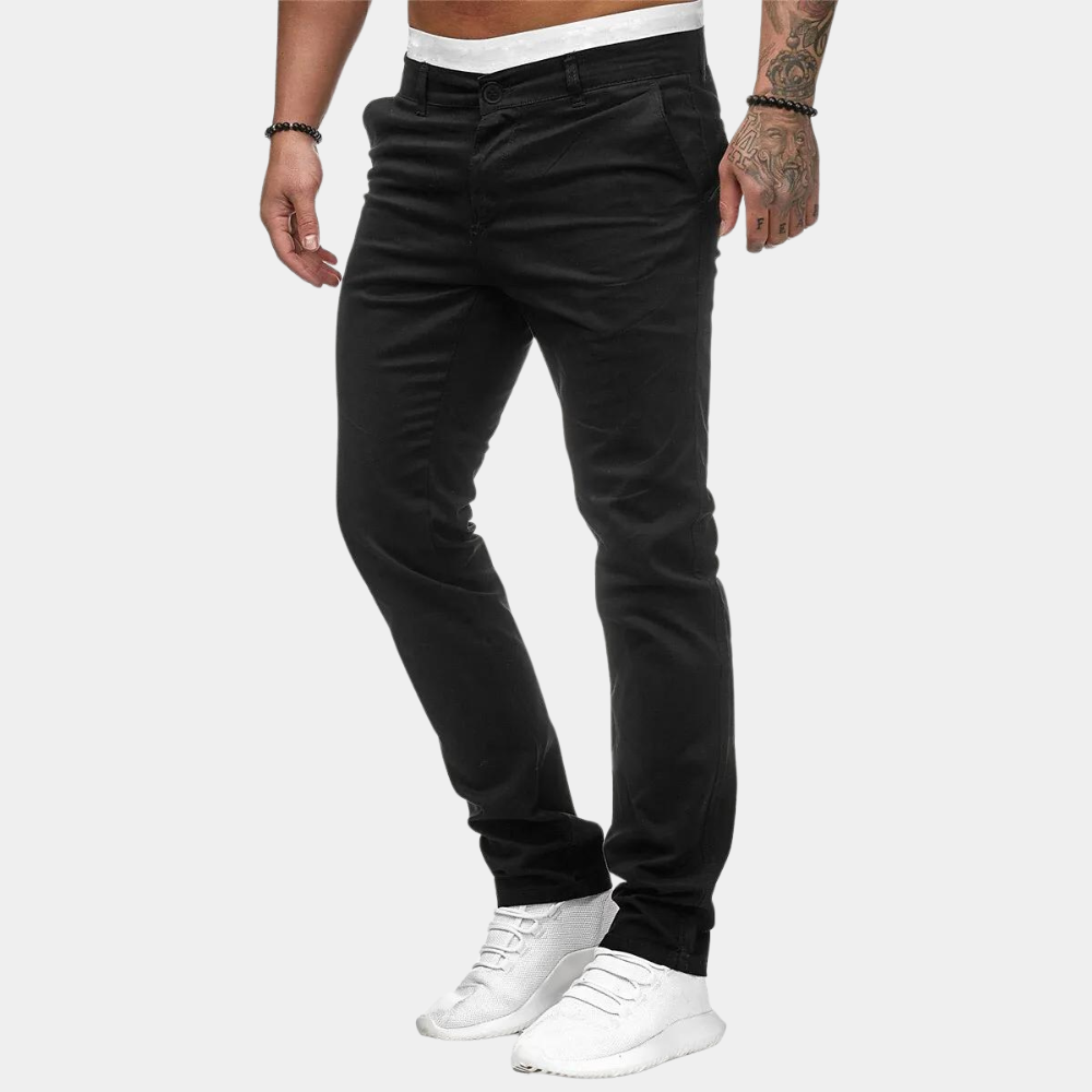 Chinos – Bequeme Stretch-Chino-Hose mit schmaler Passform für Herren