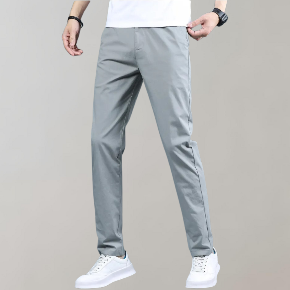 Chinos | Bequem | Elastische Taille | Stretch-Hose | Chino-Hose für Herren