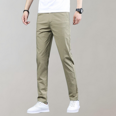 Chinos | Bequem | Elastische Taille | Stretch-Hose | Chino-Hose für Herren