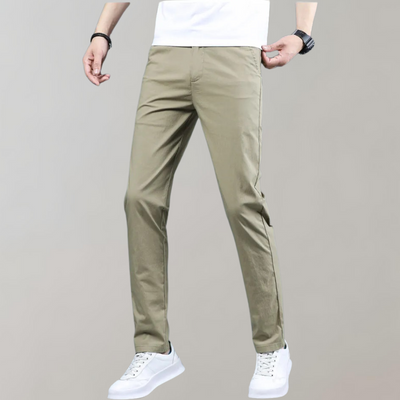 Chinos | Bequem | Elastische Taille | Stretch-Hose | Chino-Hose für Herren