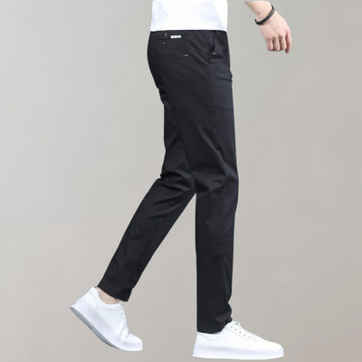 Chinos | Bequem | Elastische Taille | Stretch-Hose | Chino-Hose für Herren