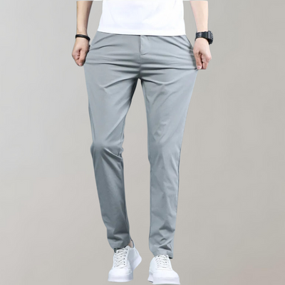 Chinos | Bequem | Elastische Taille | Stretch-Hose | Chino-Hose für Herren