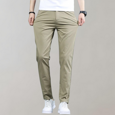 Chinos | Bequem | Elastische Taille | Stretch-Hose | Chino-Hose für Herren