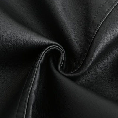 Schicke Lederjacke im Moto-Stil für Damen