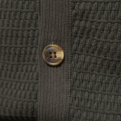 Strickjacke aus Baumwolle mit Knopfleiste für Herren
