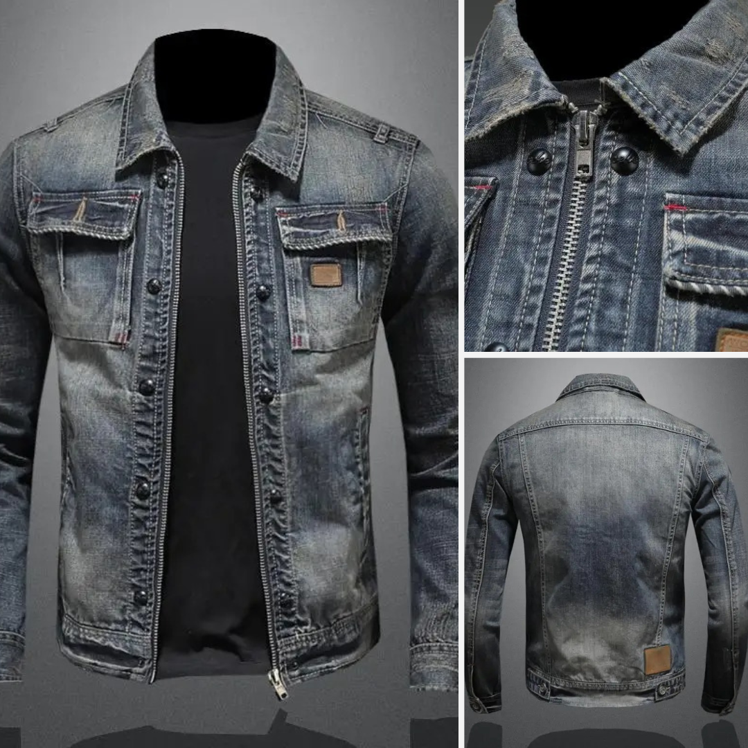 Elias | Elegante Jeansjacke