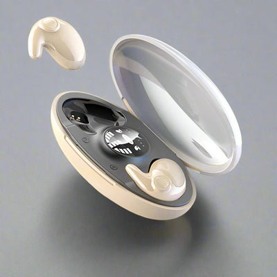 Unsichtbare Kabellose Sommer-Kopfhörer | IPX5 wasserdicht und bequem für Schlaf und Entspannung