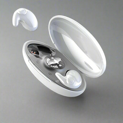 Unsichtbare Kabellose Sommer-Kopfhörer | IPX5 wasserdicht und bequem für Schlaf und Entspannung