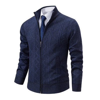 Strickjacke mit Reißverschluss für Herren