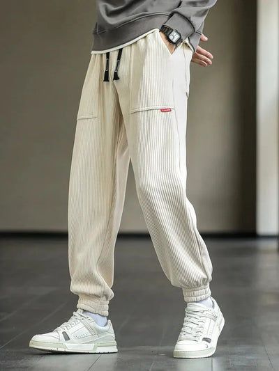 Corduroy Pants | Drawstring | Baggy | Joggers | Men's Pants