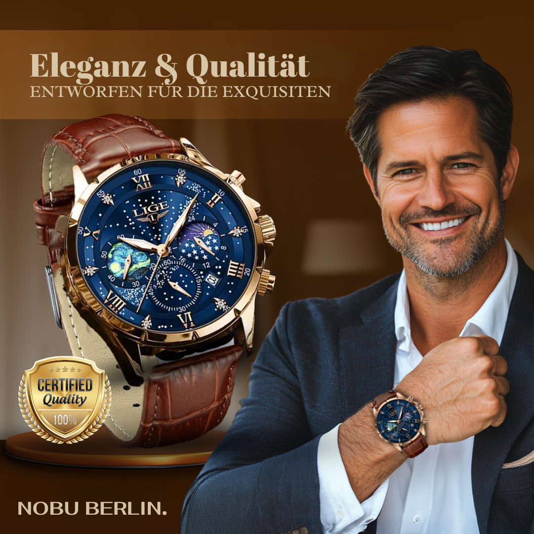 Lunaris | Elegante Mondphasen-Uhr