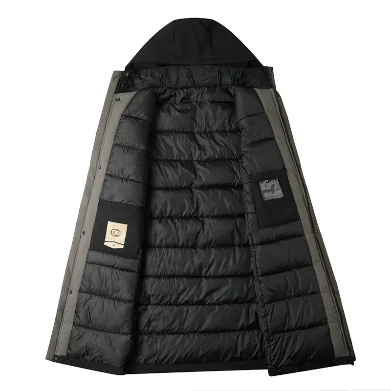 Hardshell-Winterparka mit Isolierung für Männer