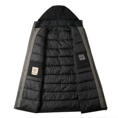 Hardshell-Winterparka mit Isolierung für Männer