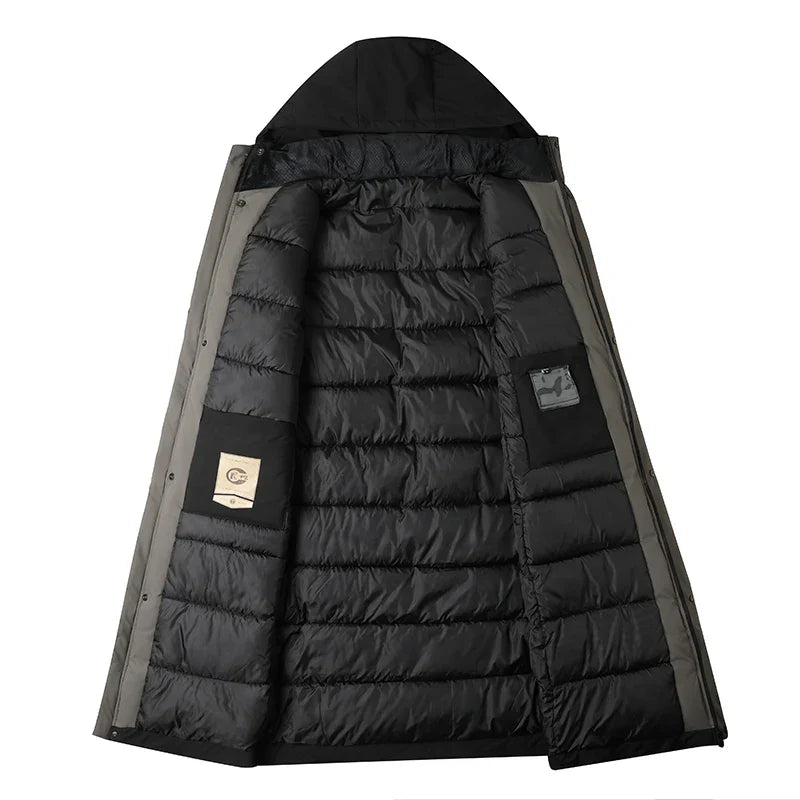 Herren Winter-Hardshell Parka mit Isolierung