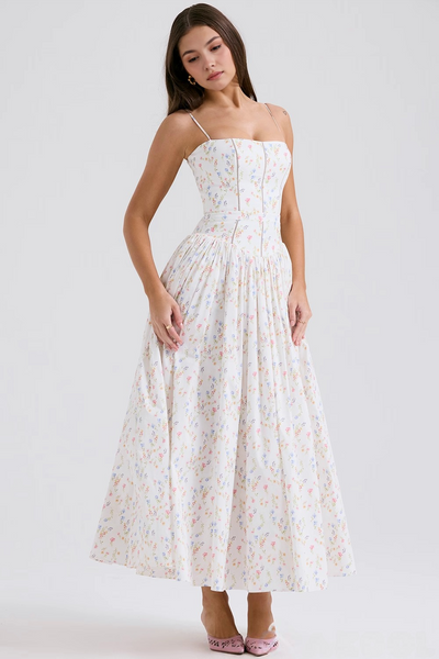 VIOLETTA - Posy Midi Kleid