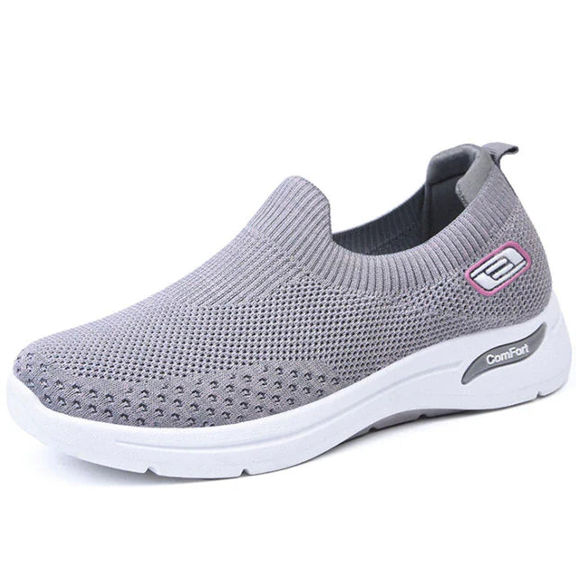SommerFit Sneakers | Mesh Slip-on Damenschuh