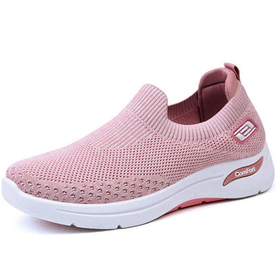 SommerFit Sneakers | Mesh Slip-on Damenschuh