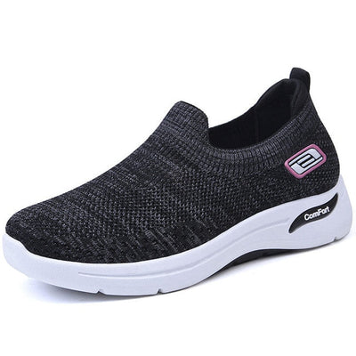 SommerFit Sneakers | Mesh Slip-on Damenschuh