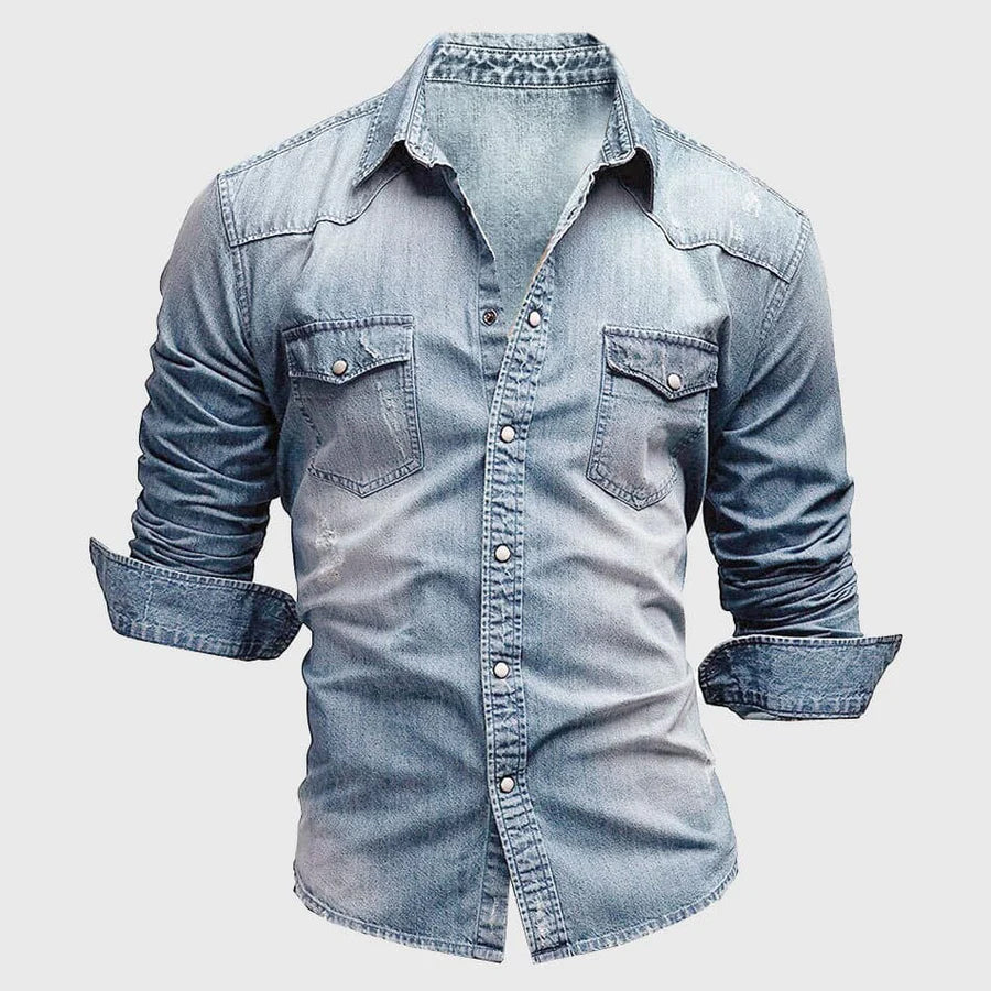 Zeitloses Denim-Mieder