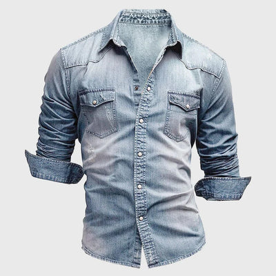 Zeitloses Denim-Mieder